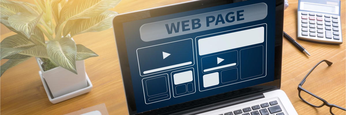 Blog landing page